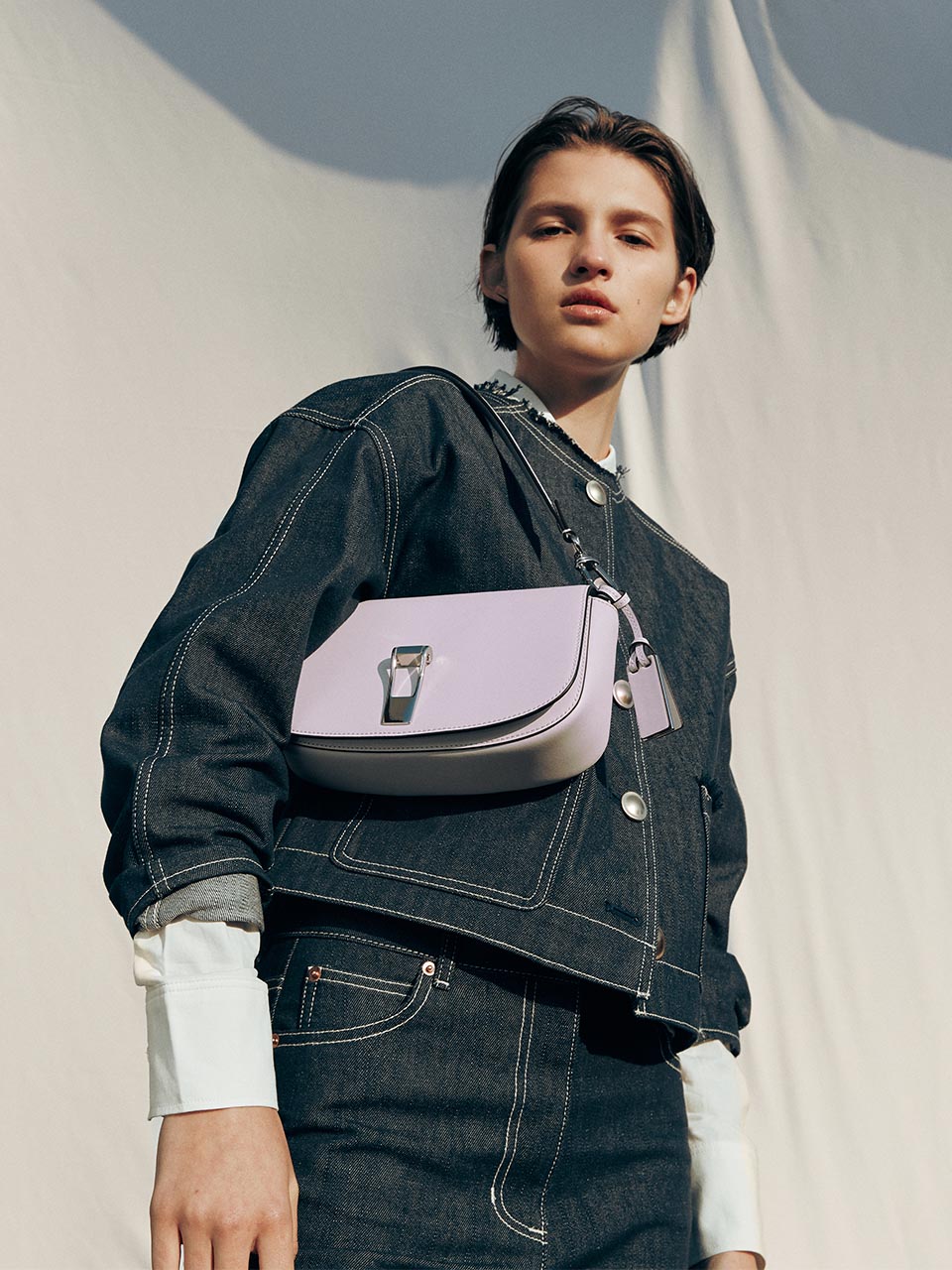 韓國 JOY GRYSON - Diana Shoulder Bag Small (SOIR)